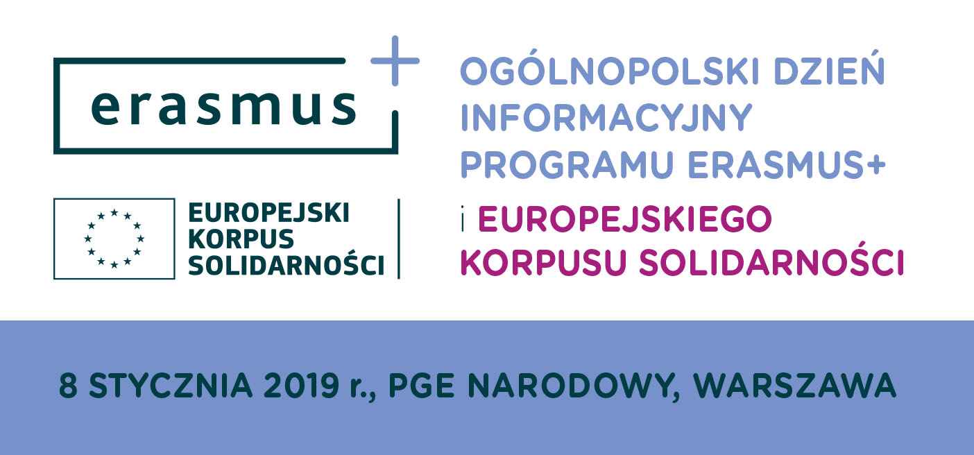 Ogólnopolski Dzień Informacyjny Programu Erasmus+ i&nbsp;Europejskiego Korpusu Solidarności