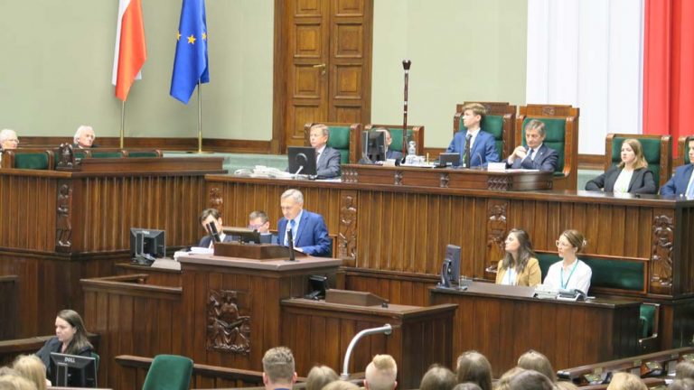 wystąpienie wiceministra edukacji Macieja Kopcia