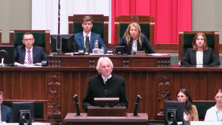 wystąpienie Stanisława Zubka – wicedyrektora ORE