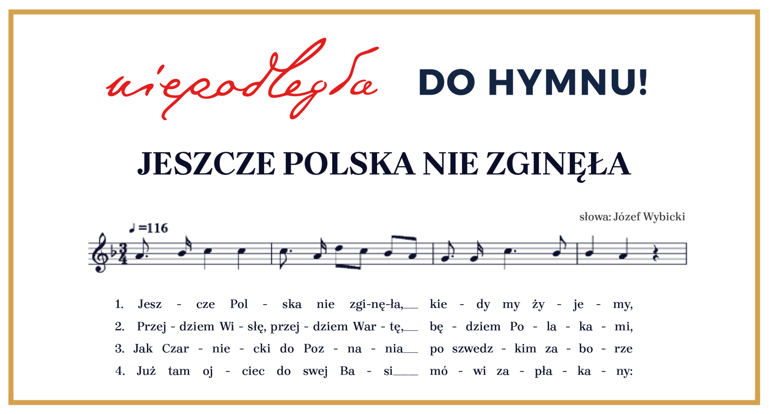 Jeszcze Polska nie&nbsp;zginęła