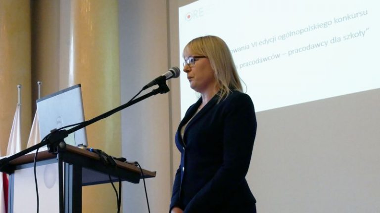 Marianna Brzozowska–Skwarek – Naczelnik Departamentu Strategii, Kwalifikacji i Kształcenia Zawodowego Ministerstwa Edukacji Narodowej