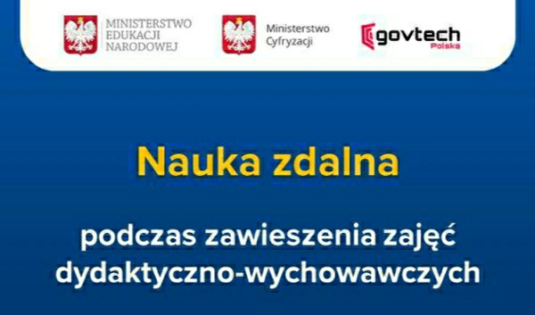 Nauka zdalna podczas zawieszenia zajęć w&nbsp;szkołach – rekomendacje dla nauczycieli i&nbsp;dyrektorów