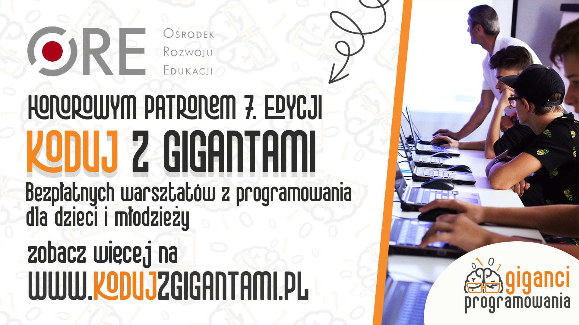 Koduj z&nbsp;Gigantami, czyli darmowe warsztaty z&nbsp;programowania dla dzieci i&nbsp;młodzieży