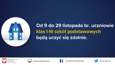 Do&nbsp;29 listopada br.&nbsp;przedłużamy zawieszenie zajęć stacjonarnych. Uczniowie klas I-III przechodzą na&nbsp;naukę zdalną. Umożliwiamy realizację części zajęć praktycznych w&nbsp;kształceniu zawodowym.