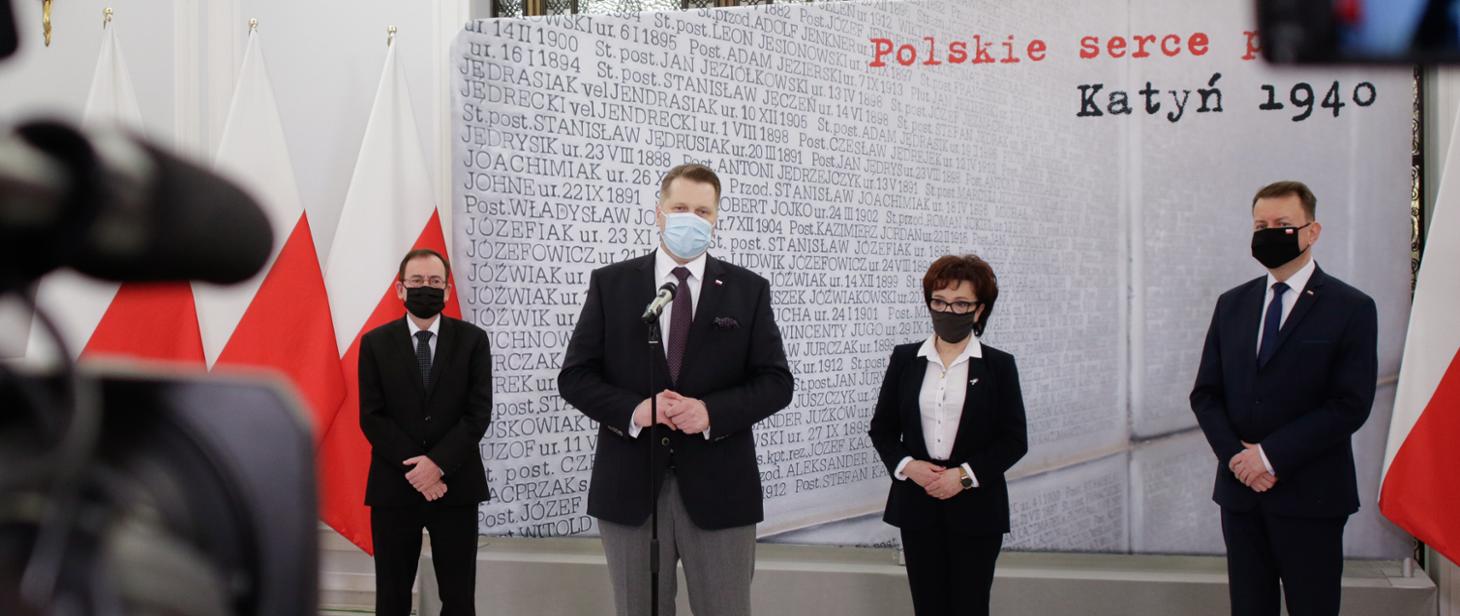 Inauguracja II&nbsp;edycji konkursu literacko-plastycznego „Polskie serce pękło. Katyń 1940” dla uczniów szkół ponadpodstawowych