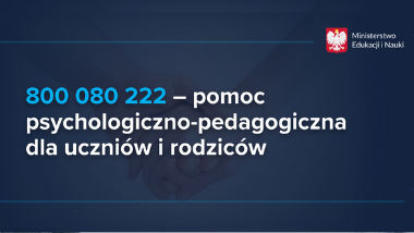 Pomoc psychologiczno-pedagogiczna dla uczniów i&nbsp;rodziców