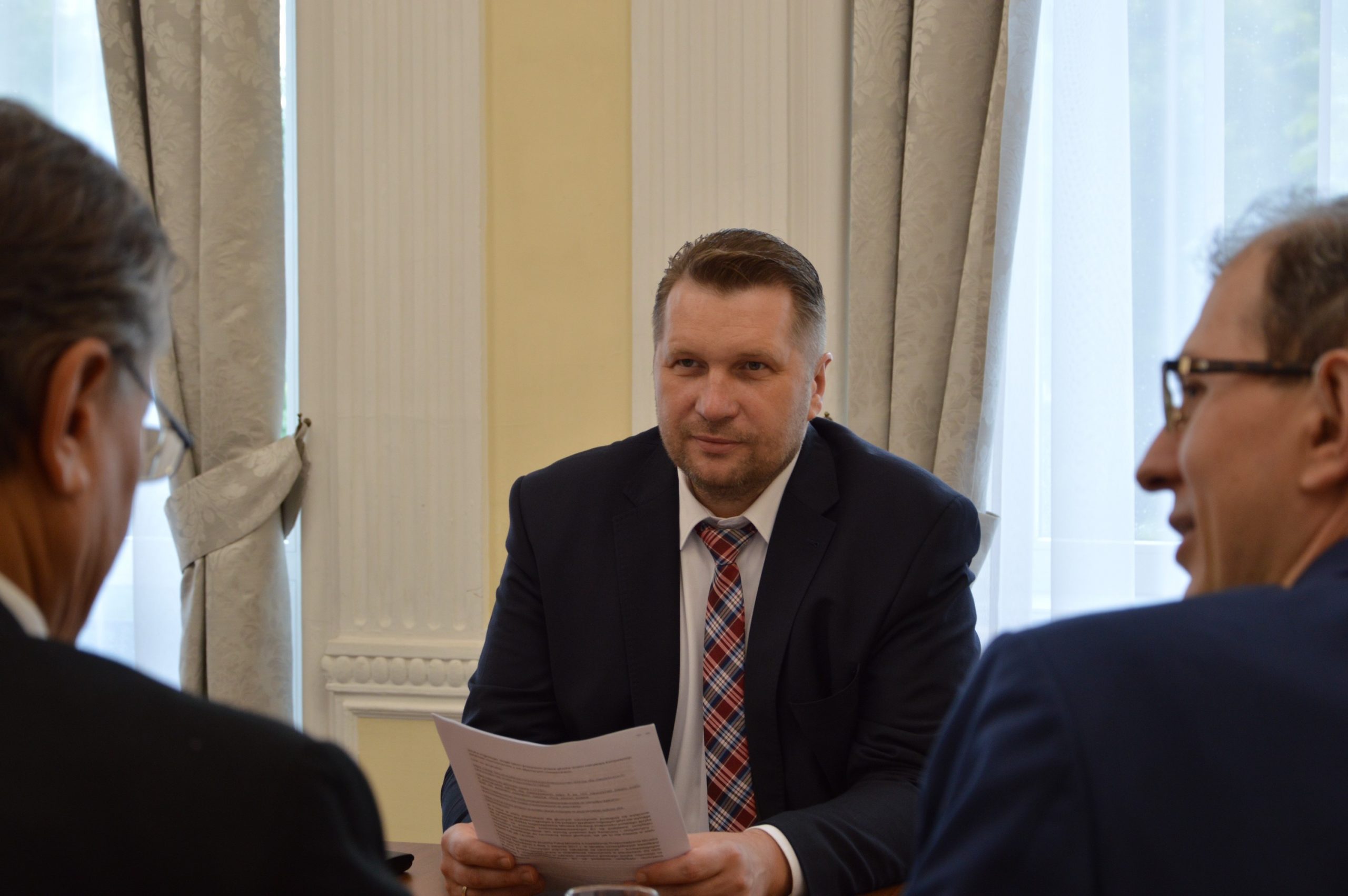 Spotkanie Ministra Edukacji i&nbsp;Nauki z&nbsp;przedstawicielami Instytutu Praw Głuchych