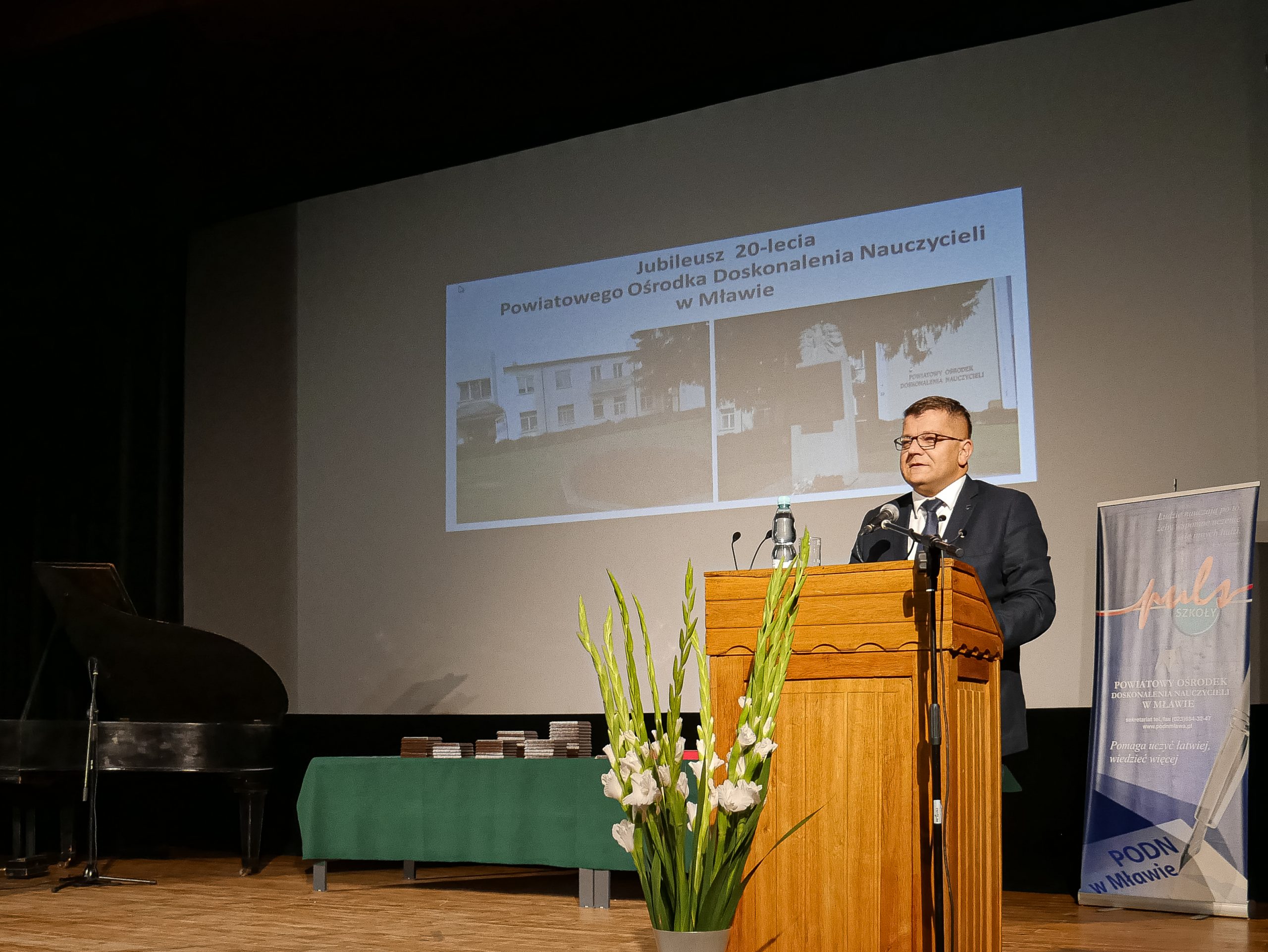 20-lecie Powiatowego Ośrodka Doskonalenia Nauczycieli w&nbsp;Mławie