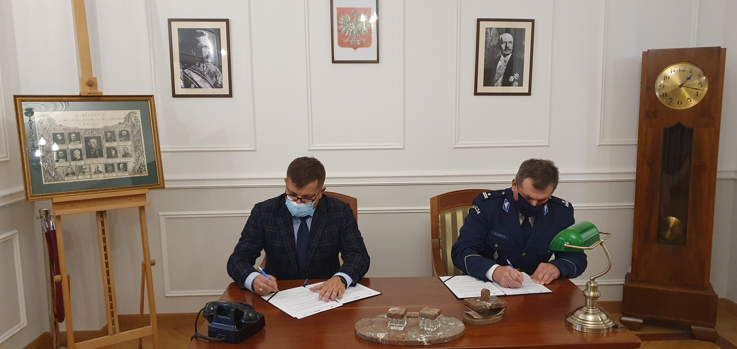 Porozumienie o&nbsp;współpracy pomiędzy Dyrektorem ORE i&nbsp;Komendantem Głównym Policji