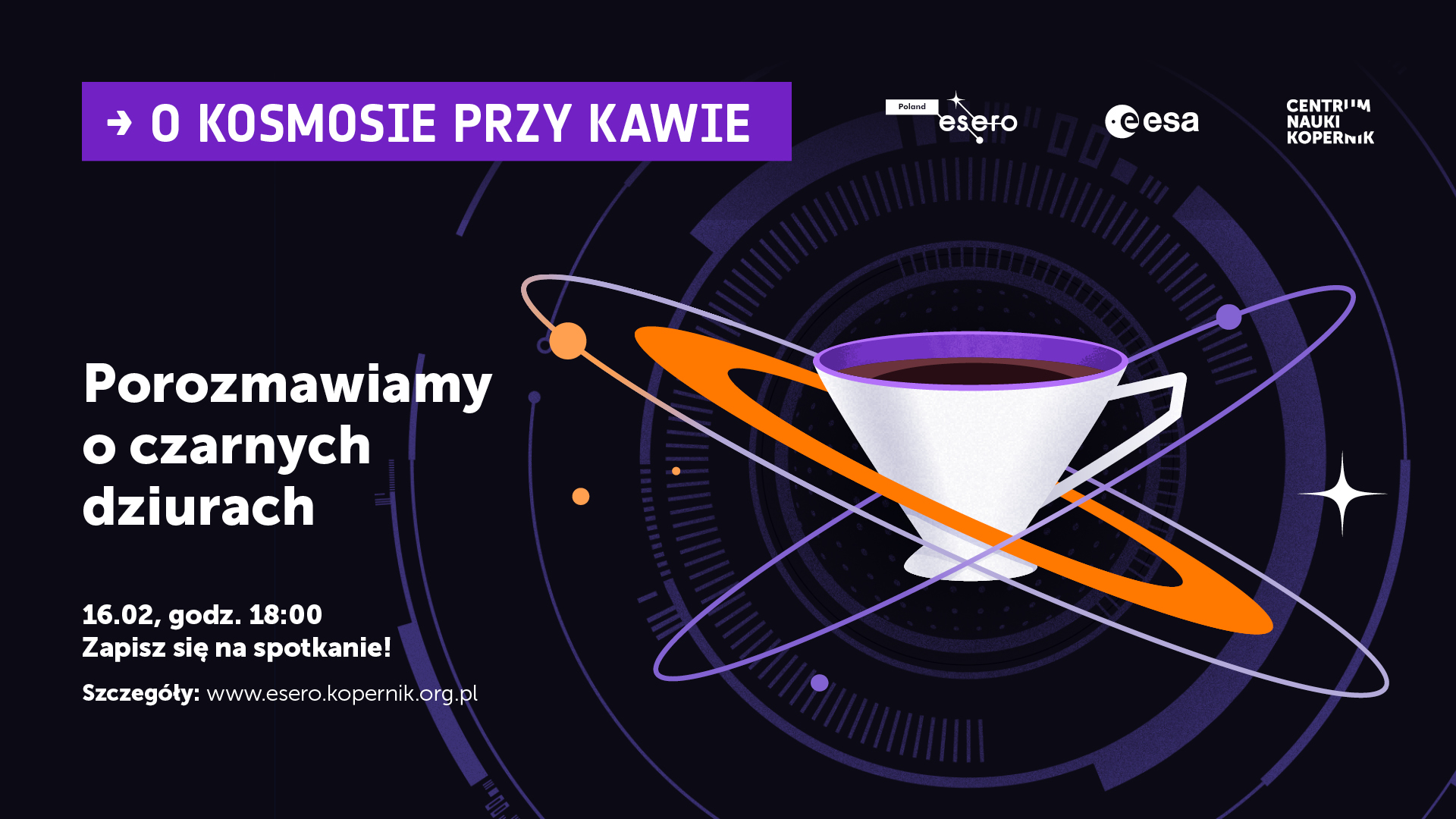 O&nbsp;kosmosie przy kawie: astrofizyka w&nbsp;edukacji