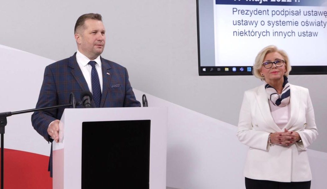 Edukacja wysokiej jakości dla wszystkich – konferencja prasowa kierownictwa MEiN
