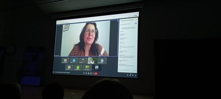 Wystąpienie online Elżbiety Neroj Zastępcy Dyrektora Departamentu Wychowania i Edukacji Włączającej Ministerstwa Edukacji i Nauki podczas konferencji w Sosnowcu.