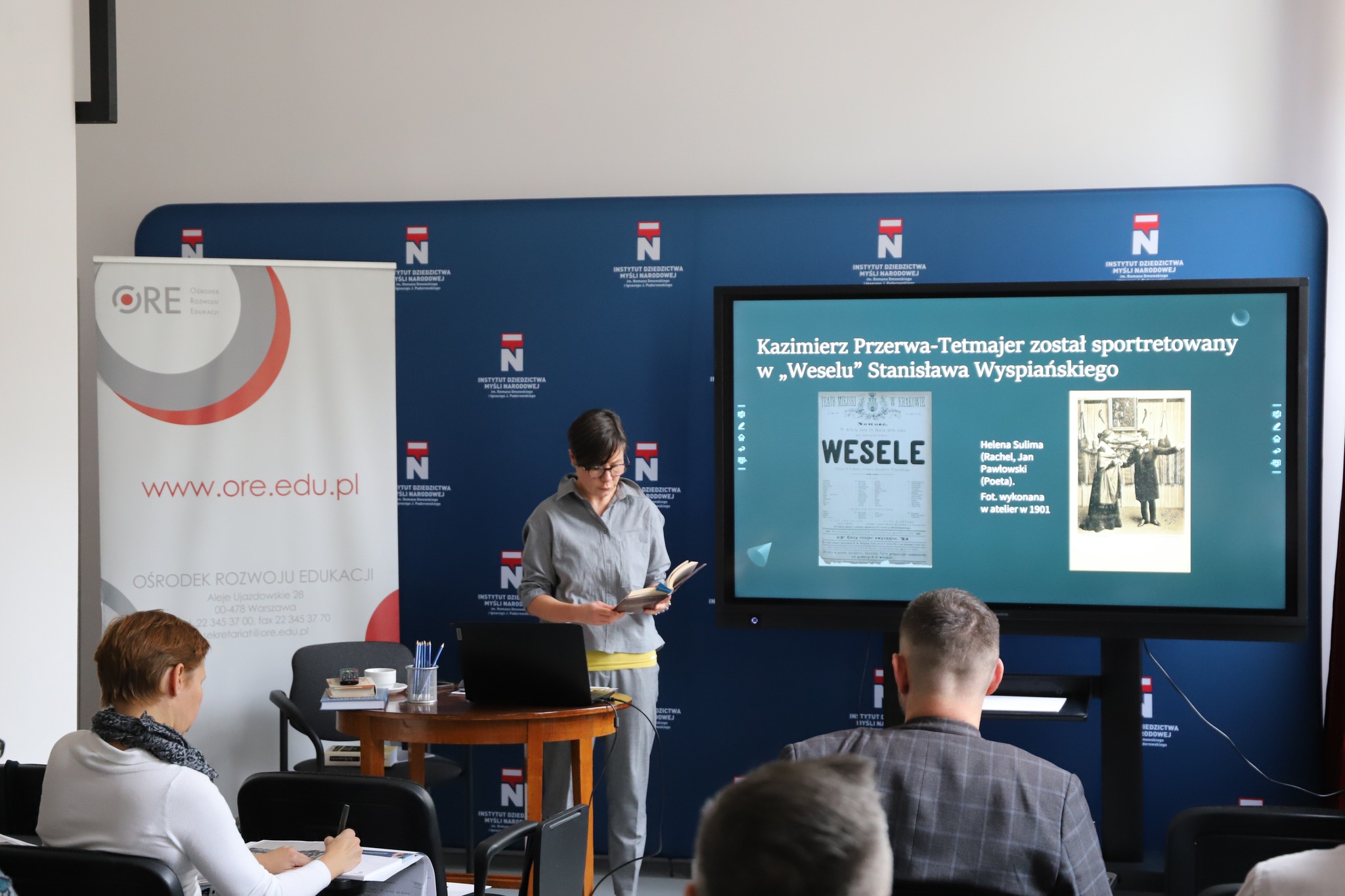 Rozpoczął się cykl szkoleń organizowanych we&nbsp;współpracy z&nbsp;Instytutem Dziedzictwa Myśli Narodowej