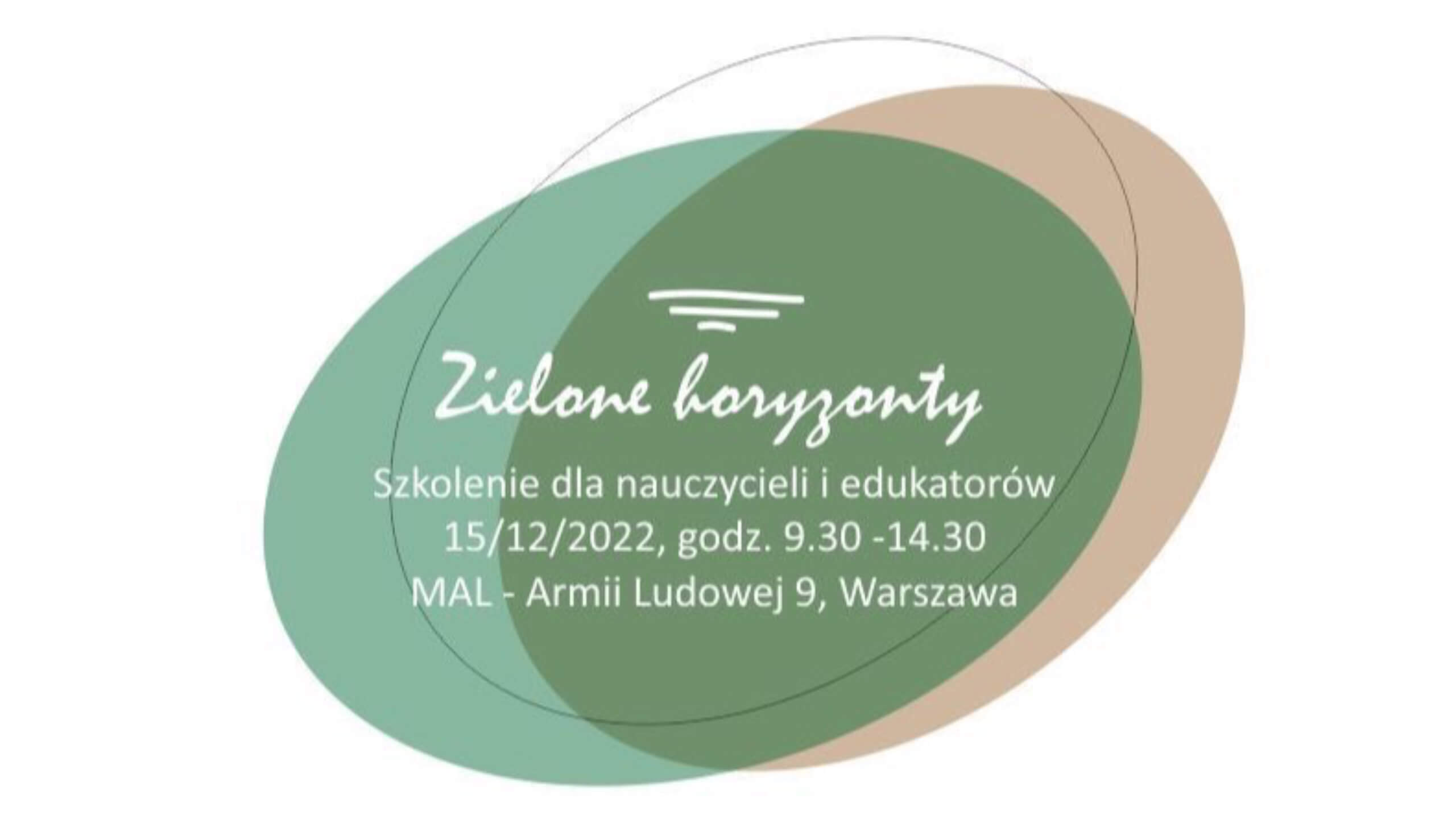 Szkolenie „Edukacja ekologiczna na&nbsp;temat najbardziej palących problemów ekologicznych”