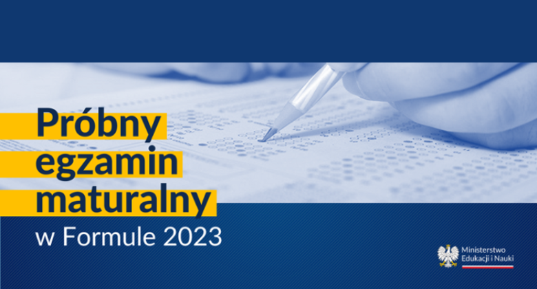 Próbny egzamin maturalny w&nbsp;Formule 2023