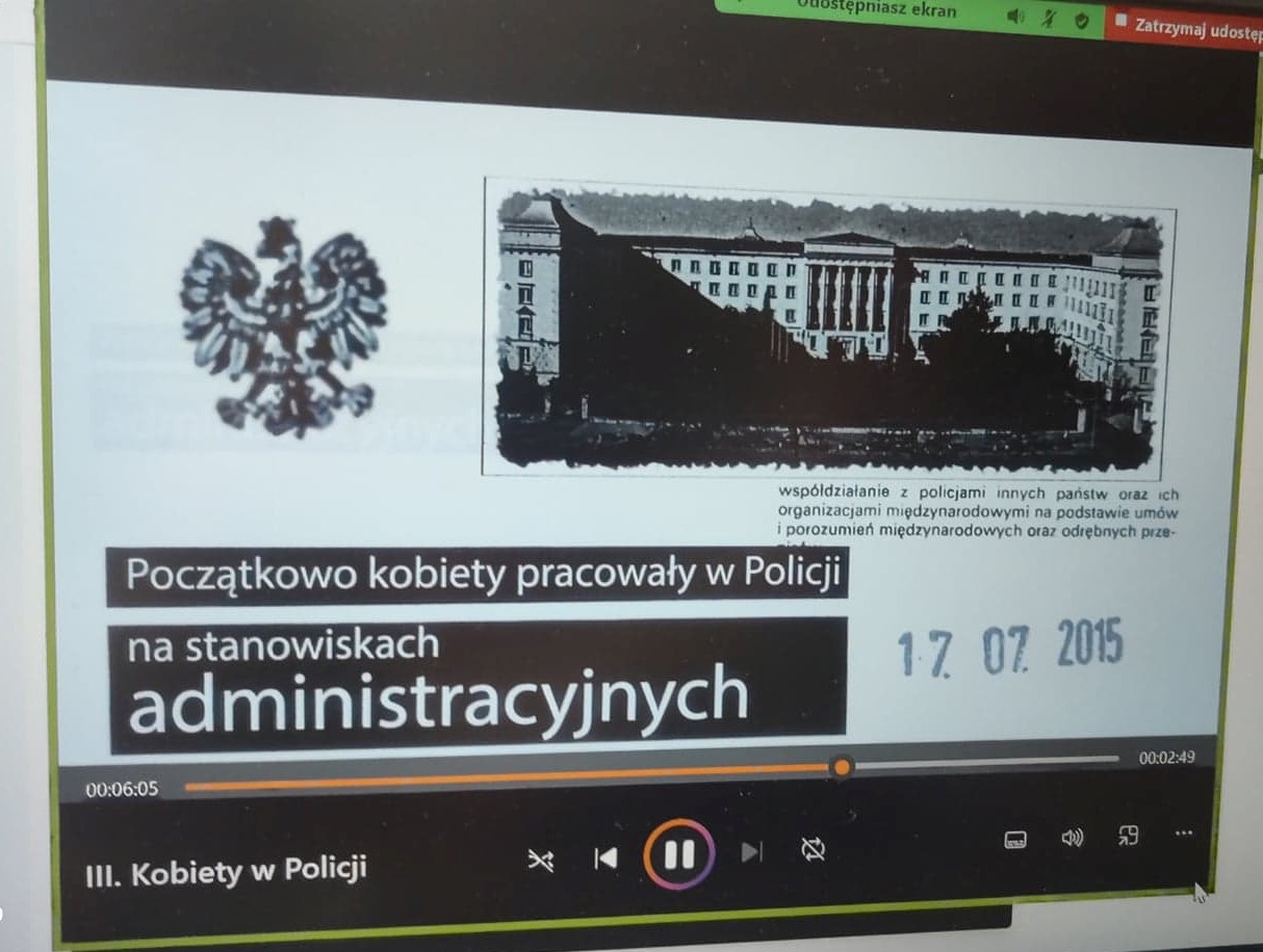 Webinarium „Kobiety w&nbsp;Policji” 19.07.2023&nbsp;r.