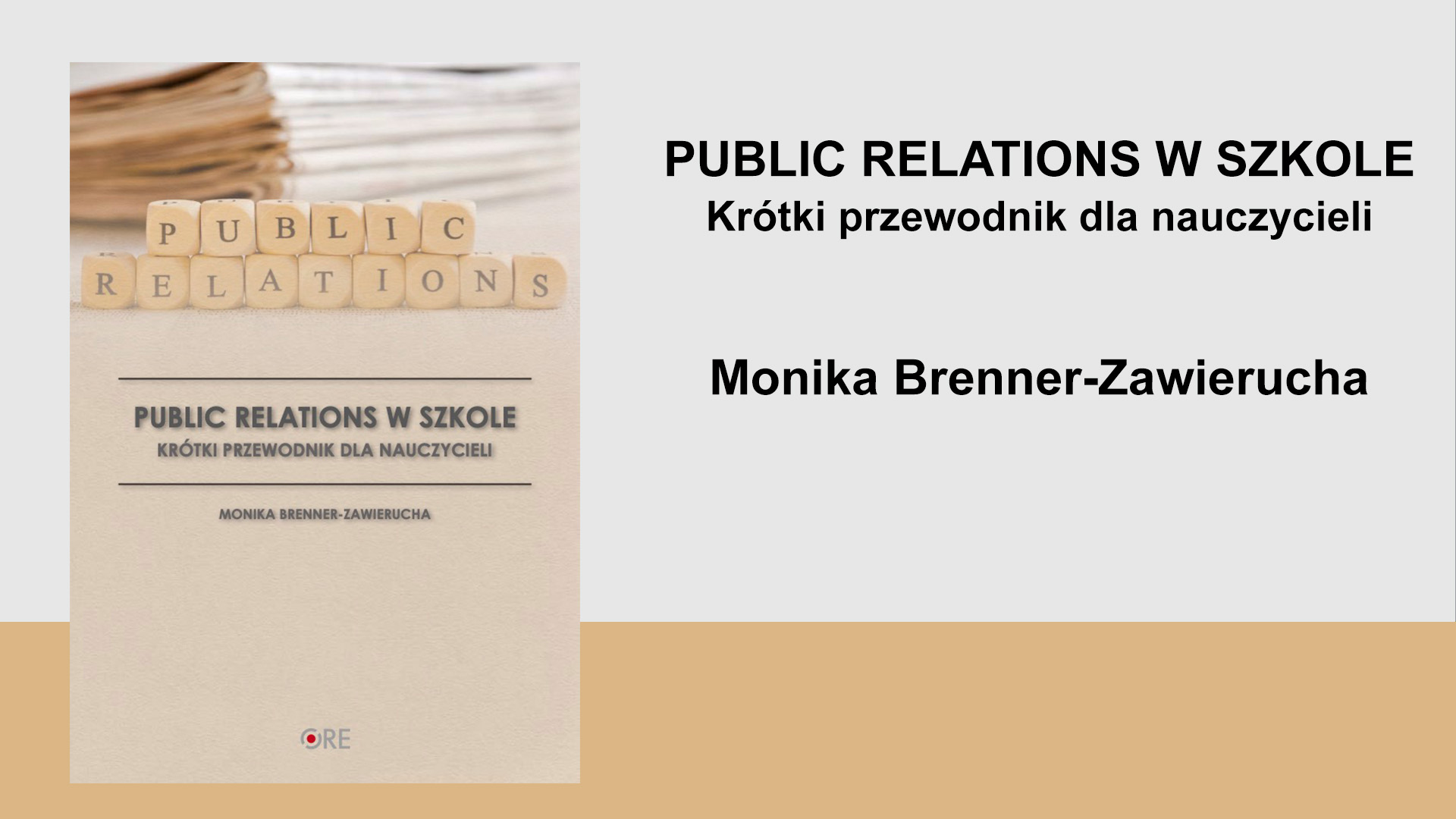 Public relations w&nbsp;szkole. Krótki przewodnik dla nauczycieli