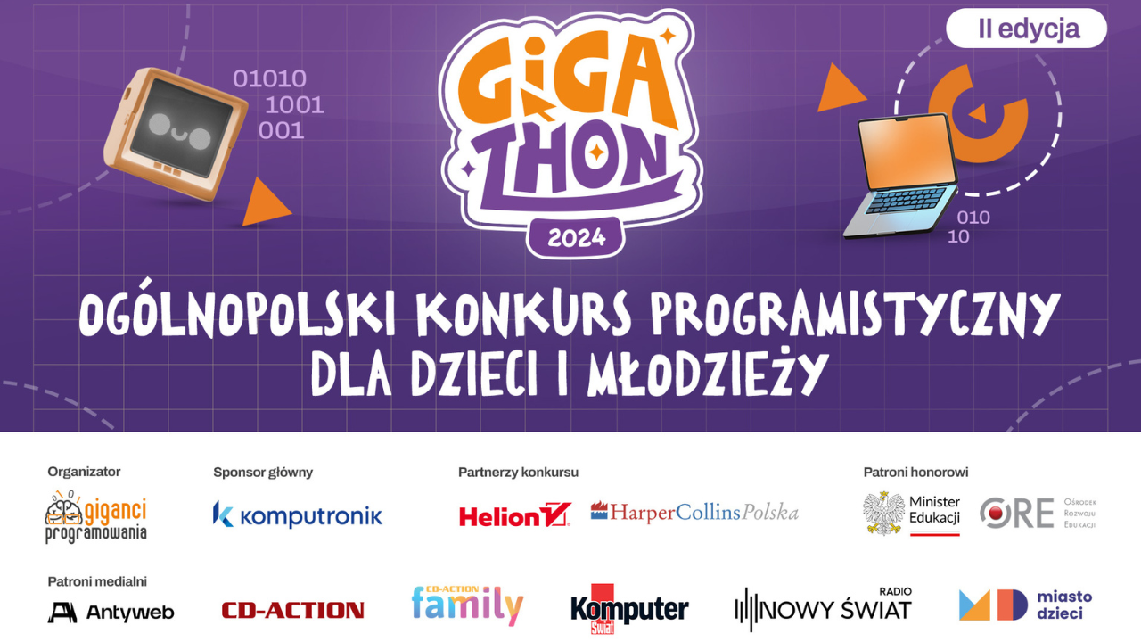 Zapisy do&nbsp;II&nbsp;edycji Gigathonu wystartowały!