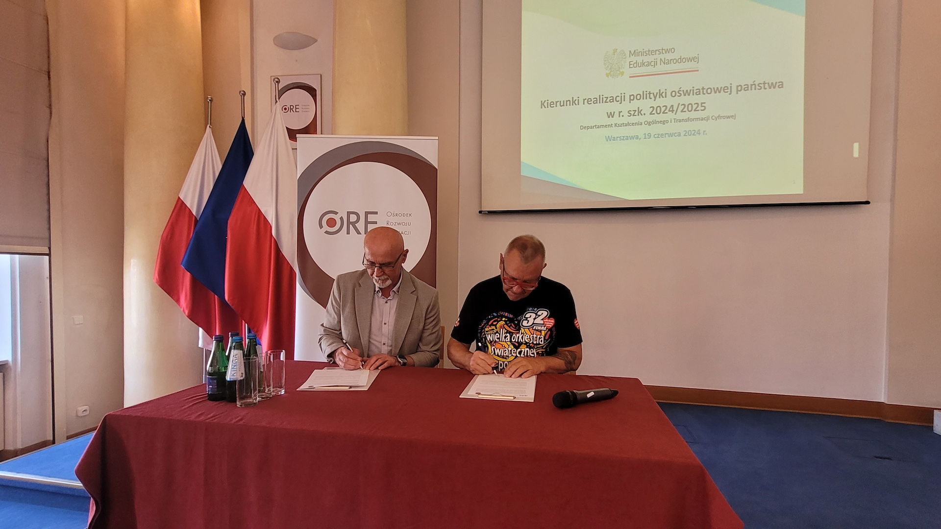 Konferencja „Realizacja kierunków polityki oświatowej Państwa w&nbsp;roku szkolnym 2024/2025”