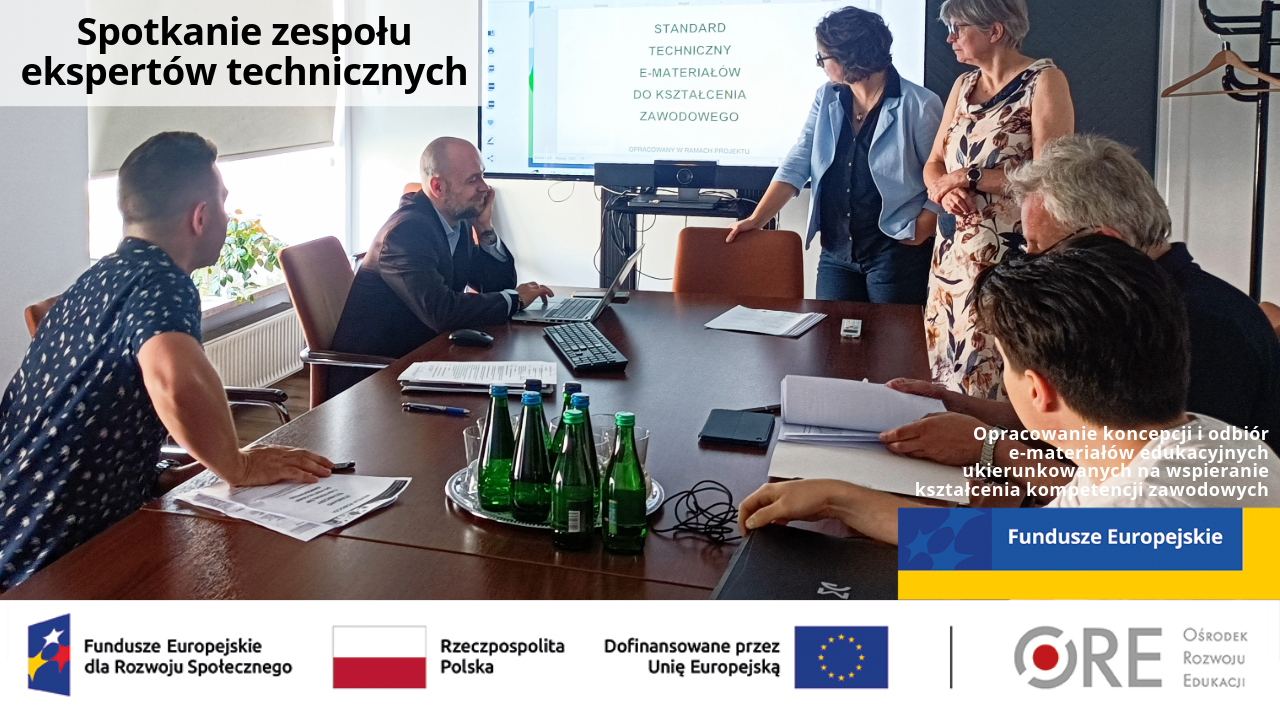 Spotkanie zespołu ekspertów technicznych