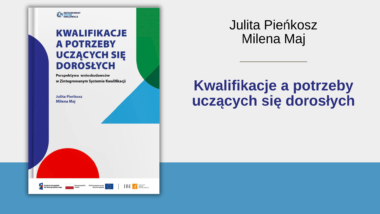 okładka zawierająca tytuł publikacji wraz z autorami Milena Maj i Julita Pieńkosz