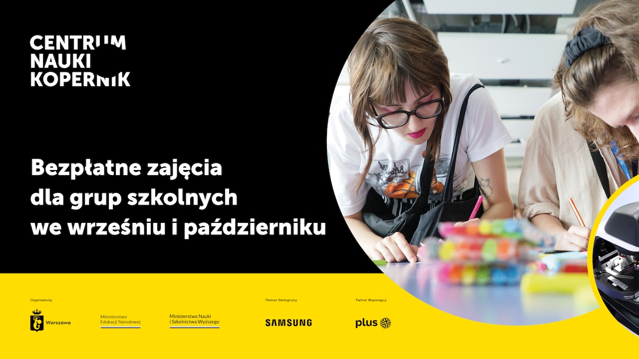 Bezpłatne zajęcia dla szkół w&nbsp;Koperniku