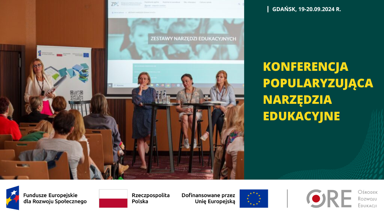 Konferencja popularyzująca narzędzia edukacyjne w&nbsp;Gdańsku