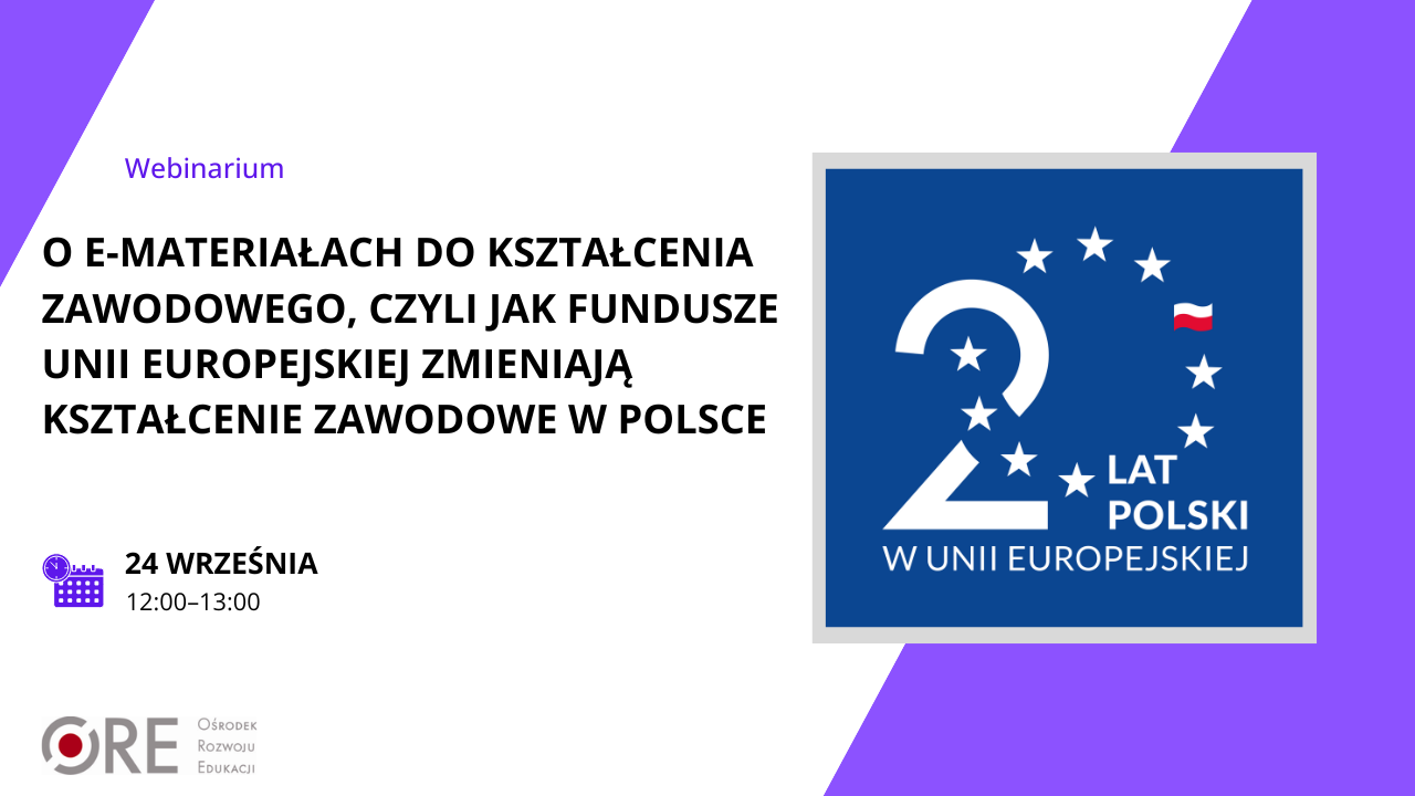 Zapraszamy na&nbsp;bezpłatne webinarium dotyczące e-materiałów