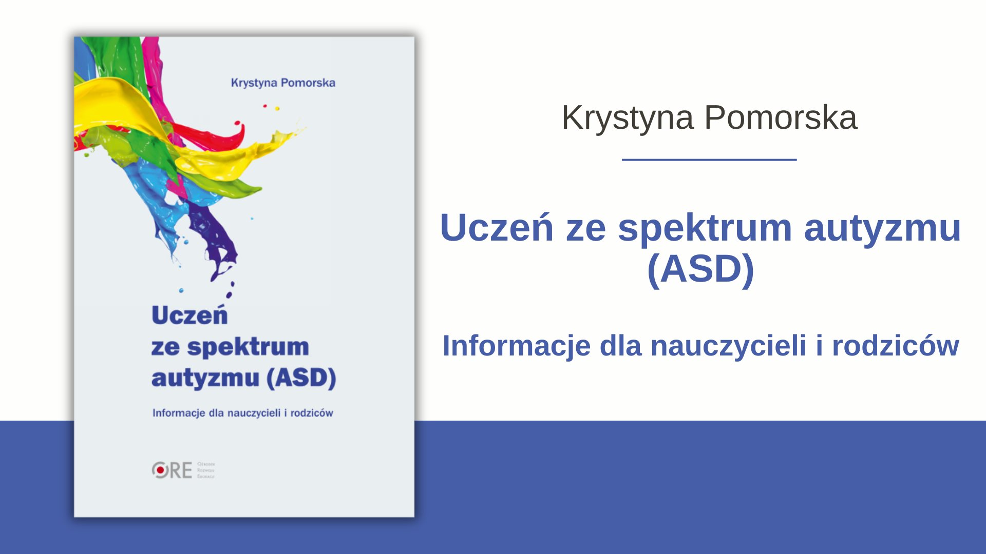 Uczeń ze&nbsp;spektrum autyzmu (ASD). Informacje dla nauczycieli i&nbsp;rodziców