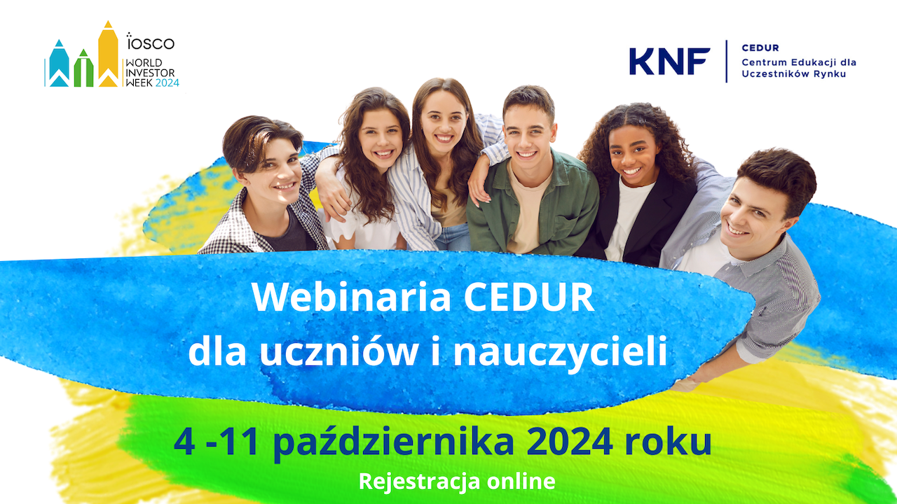 Webinaria CEDUR dla uczniów szkół ponadpodstawowych i&nbsp;nauczycieli