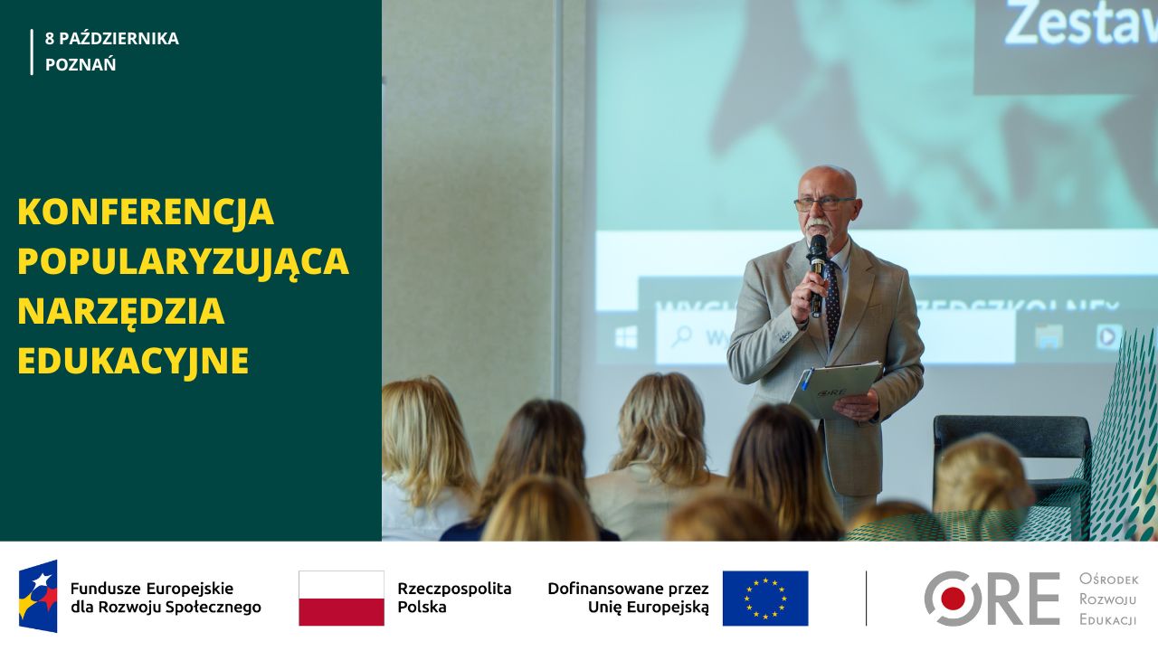 Konferencja popularyzująca narzędzia edukacyjne w&nbsp;Poznaniu