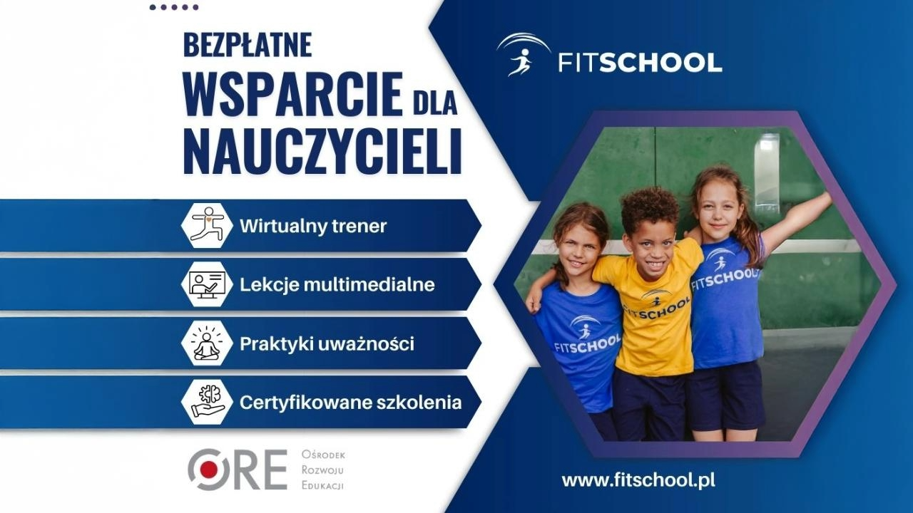 FitSchool – nowoczesne narzędzie wspierające edukację zdrowotną dzieci