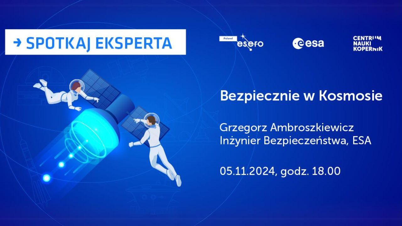 Grzegorz Ambroszkiewicz: Bezpiecznie w&nbsp;Kosmosie