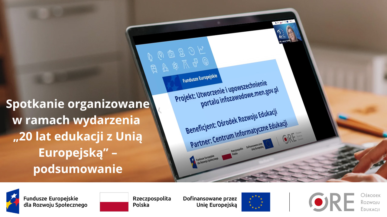 Spotkanie organizowane w&nbsp;ramach wydarzenia „20 lat edukacji z&nbsp;Unią Europejską” – podsumowanie