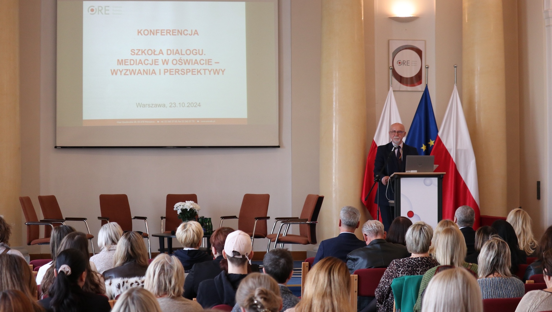 Konferencja „Szkoła dialogu. Mediacje w&nbsp;oświacie – wyzwania i&nbsp;perspektywy”
