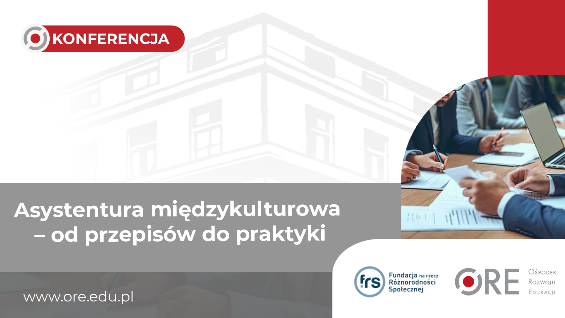 Konferencja „Asystentura międzykulturowa – od&nbsp;przepisów do&nbsp;praktyki”