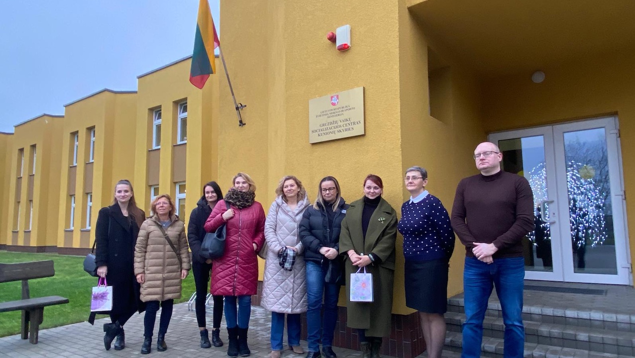 Wizyta studyjna przedstawicieli Wydziału Resocjalizacji i&nbsp;Socjoterpii ORE w&nbsp;placówce resocjalizacyjnej na&nbsp;Litwie
