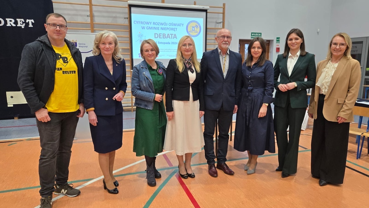 Cyfrowy rozwój oświaty w&nbsp;gminie Nieporęt