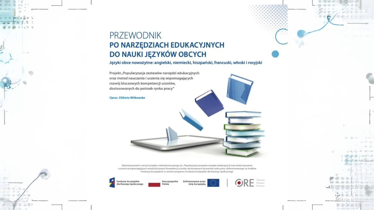 Zestawy narzędzi edukacyjnych do&nbsp;edukacji językowej
