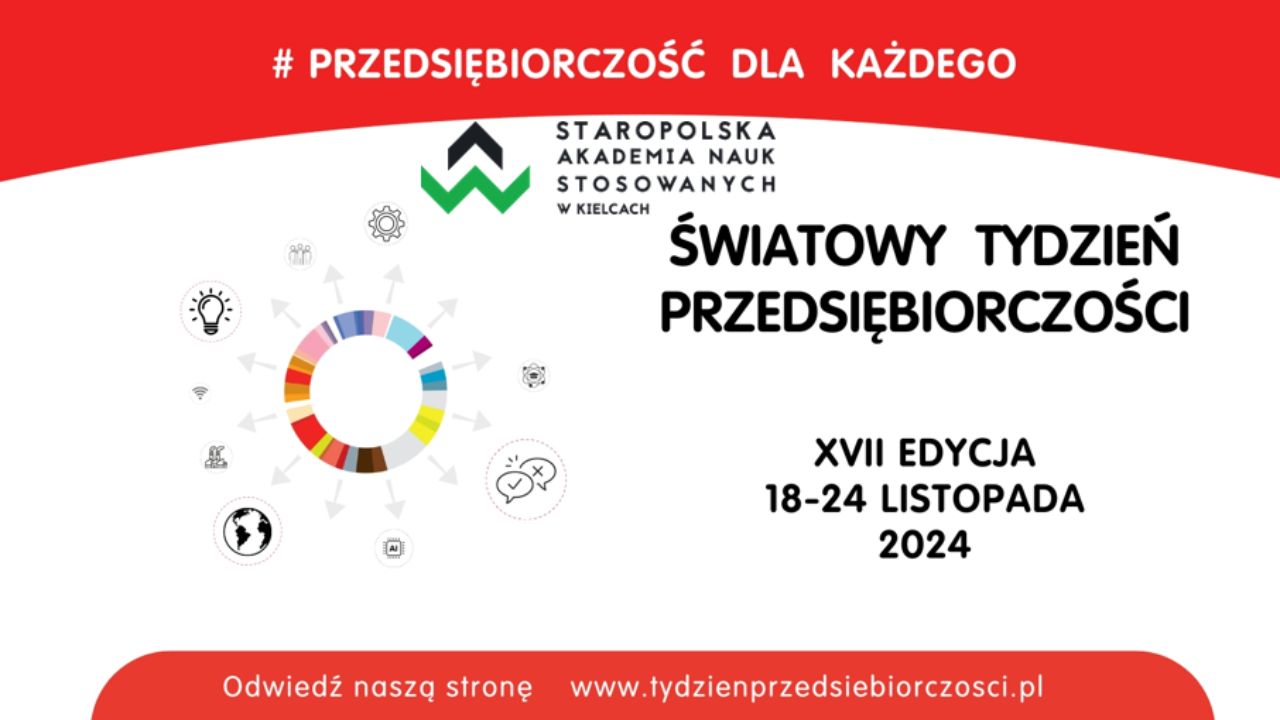 Szkolenia i&nbsp;webinaria dla nauczycieli i&nbsp;uczniów w&nbsp;ramach 17. Światowego Tygodnia Przedsiębiorczości