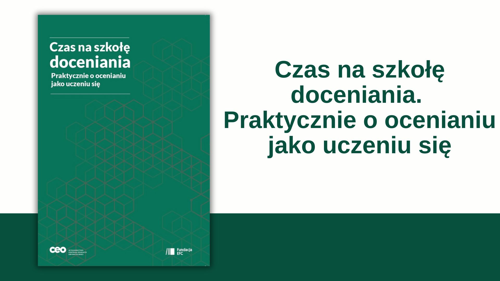 Po&nbsp;pierwsze doceniać
