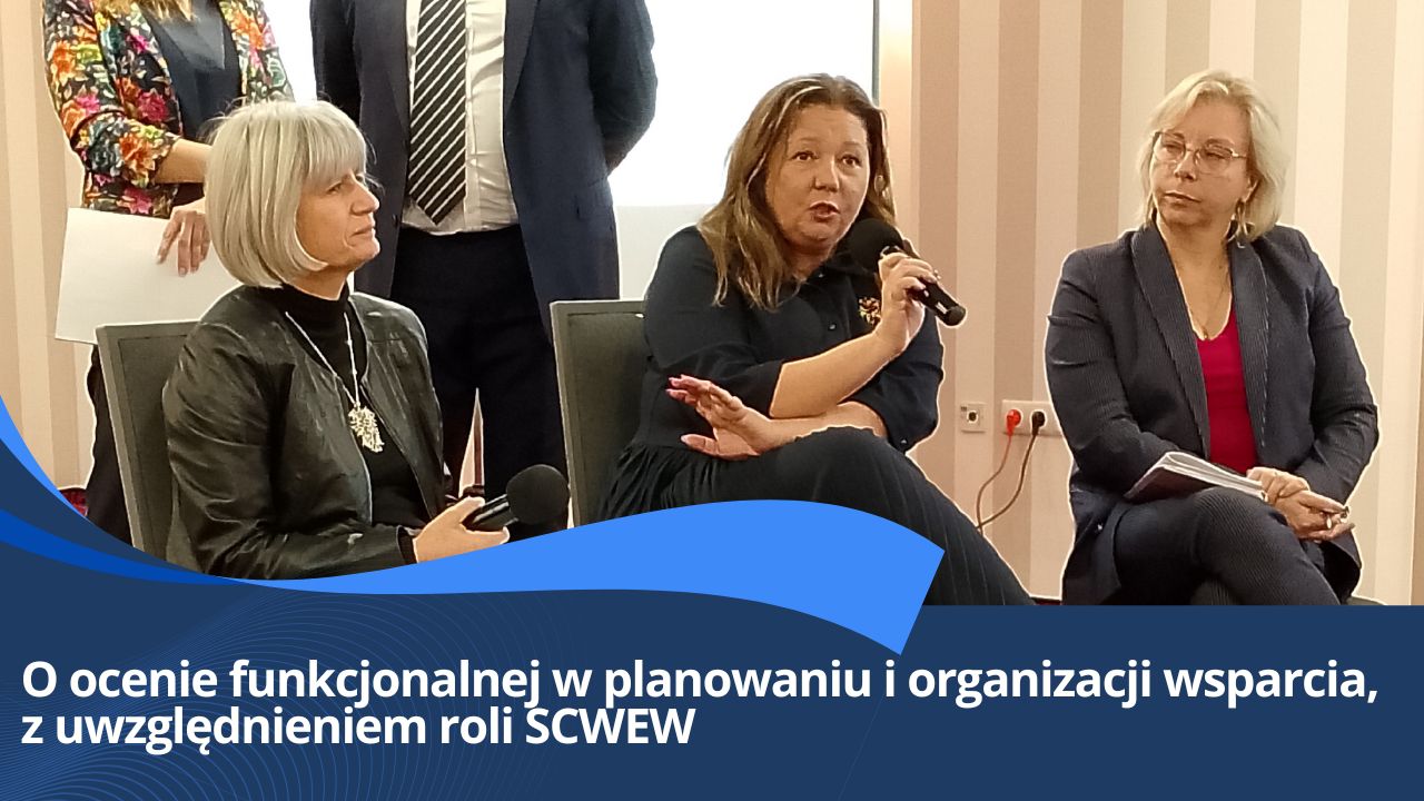O&nbsp;ocenie funkcjonalnej w&nbsp;planowaniu i&nbsp;organizacji wsparcia, z&nbsp;uwzględnieniem roli SCWEW