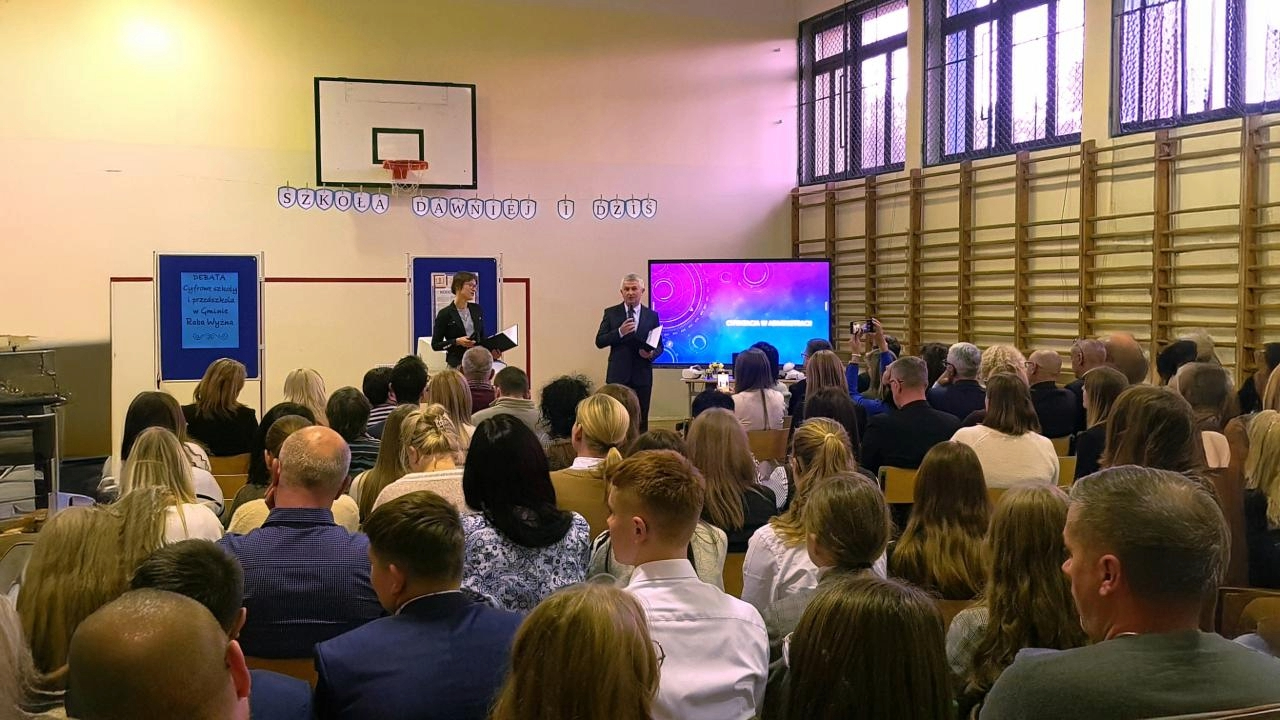 „Cyfrowe szkoły i&nbsp;przedszkola w&nbsp;gminie Raba Wyżna”
