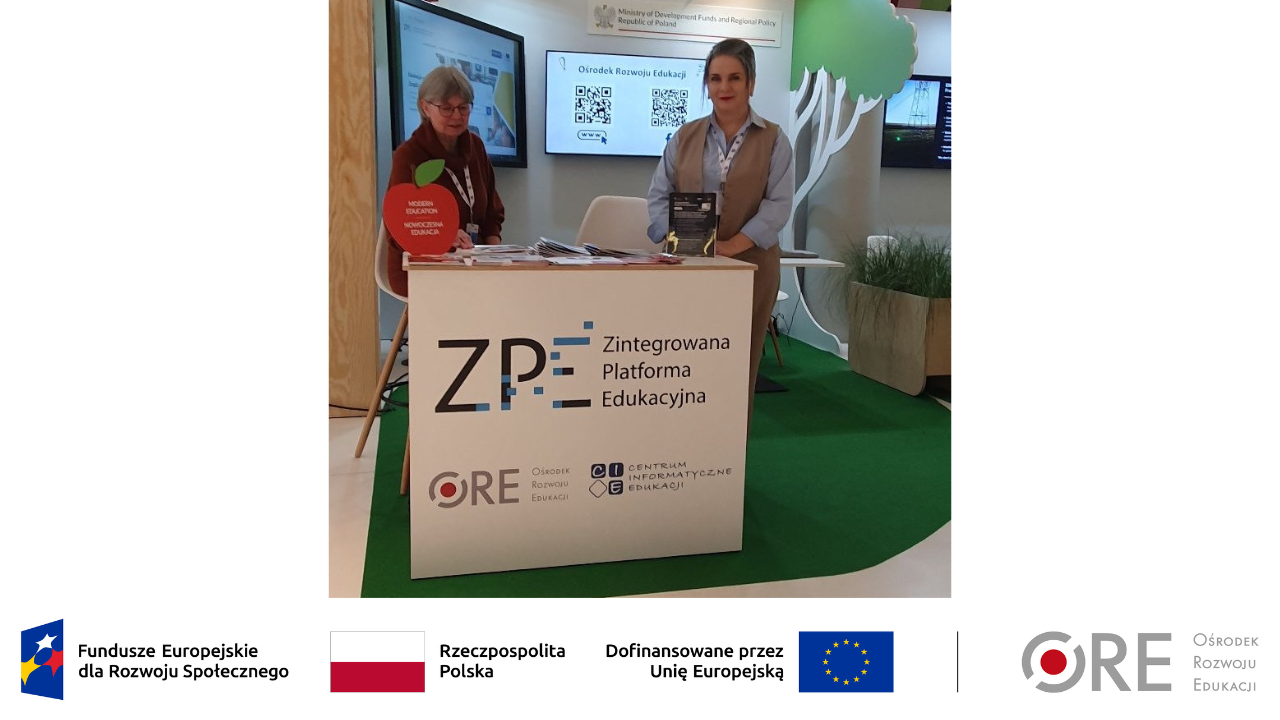 Zintegrowana Platforma Edukacyjna i&nbsp;e-materiały do&nbsp;kształcenia zawodowego na&nbsp;konferencji „Rozwój po&nbsp;europejsku”
