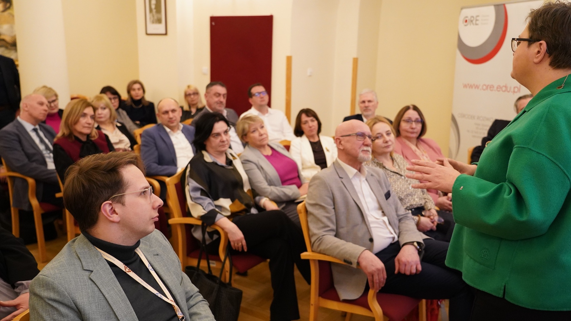 Spotkanie z&nbsp;kuratorami w&nbsp;Centrum Szkoleniowym ORE w&nbsp;Sulejówku
