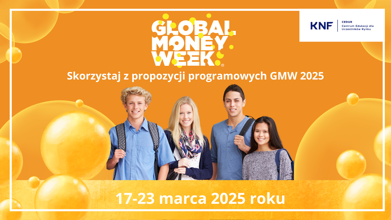 Zaproszenie dla uczniów i&nbsp;nauczycieli do&nbsp;udziału w&nbsp;Global Money Week