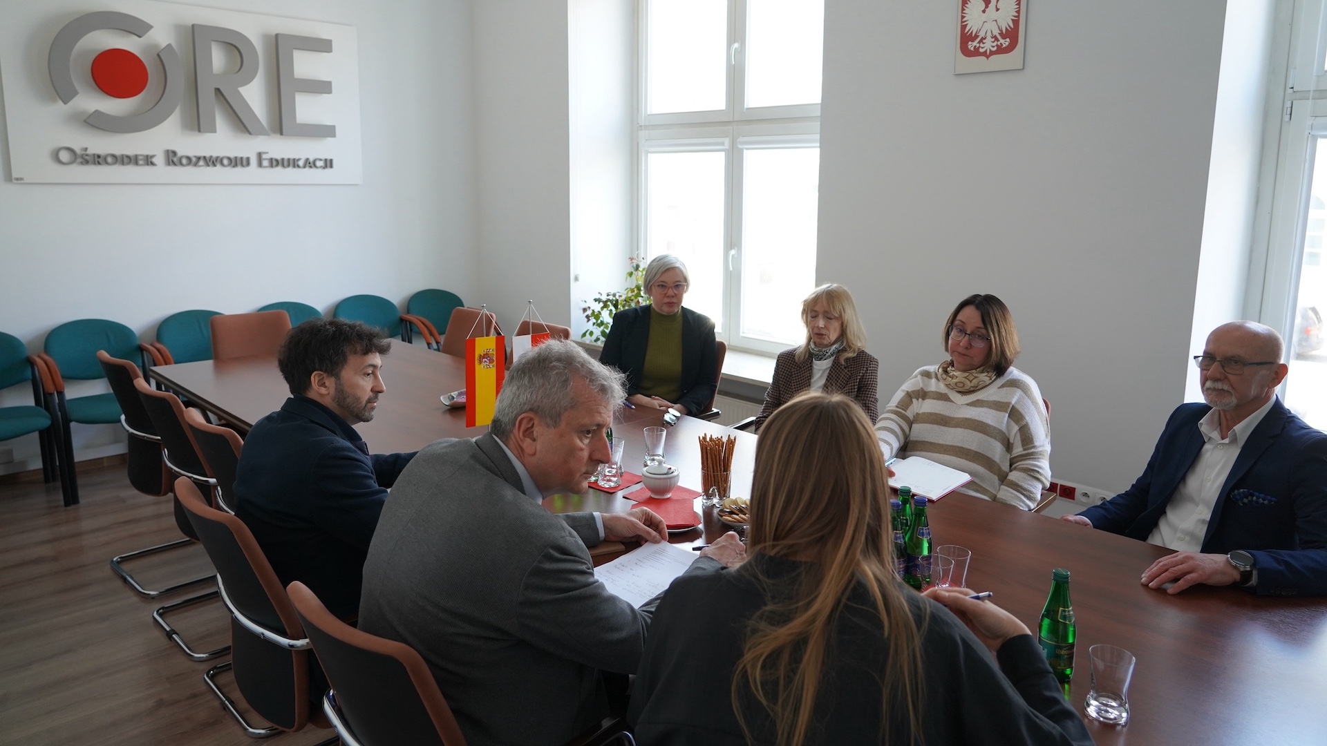Wizyta przedstawicieli Biura Radcy ds.&nbsp;edukacji Ambasady Królestwa Hiszpanii w&nbsp;Polsce