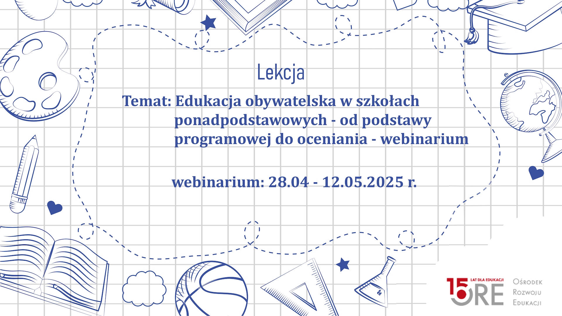 Webinarium „Edukacja obywatelska w&nbsp;szkołach ponadpodstawowych”