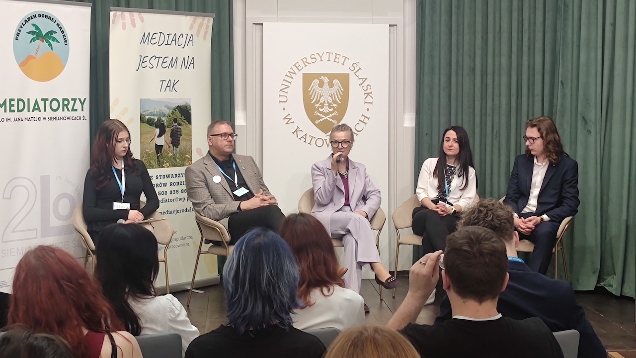 I&nbsp;Śląskie Forum Mediacji w&nbsp;Szkole „Mediacje to&nbsp;relacje”