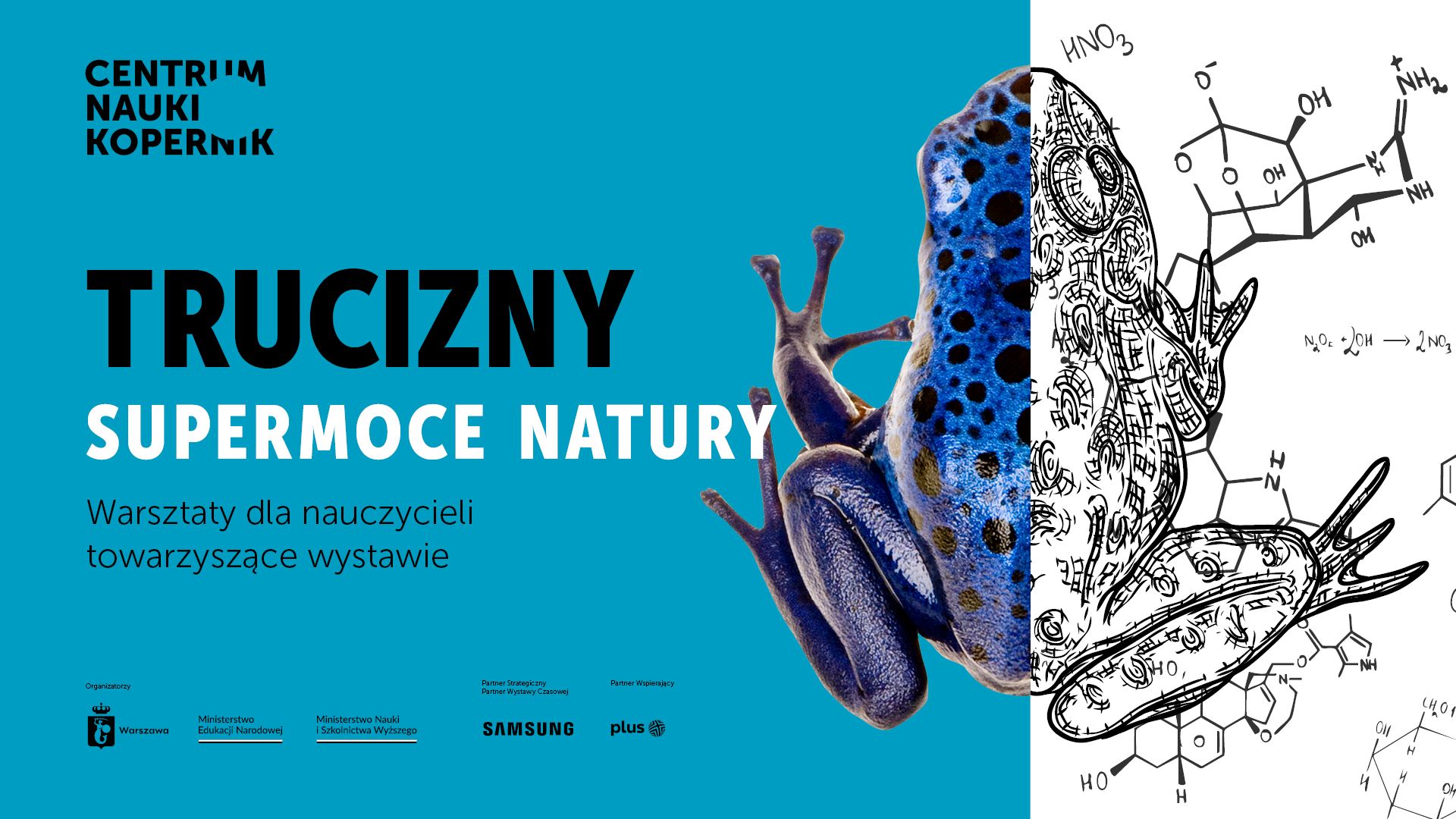 „Trucizny. Supermoce natury” – bezpłatne warsztaty dla nauczycieli w&nbsp;Centrum Nauki Kopernik